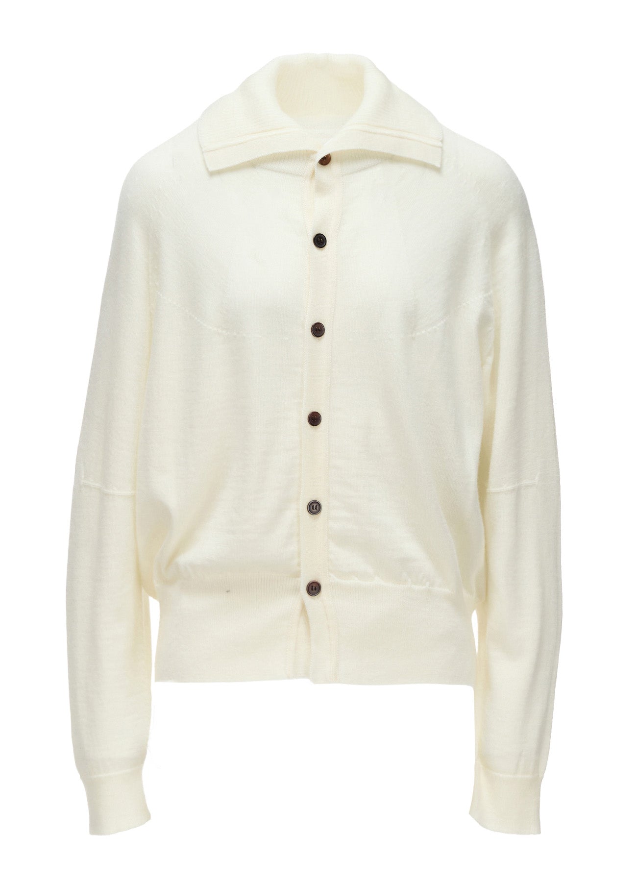 WOOL INTARSIA Y's LOGO CARDIGAN