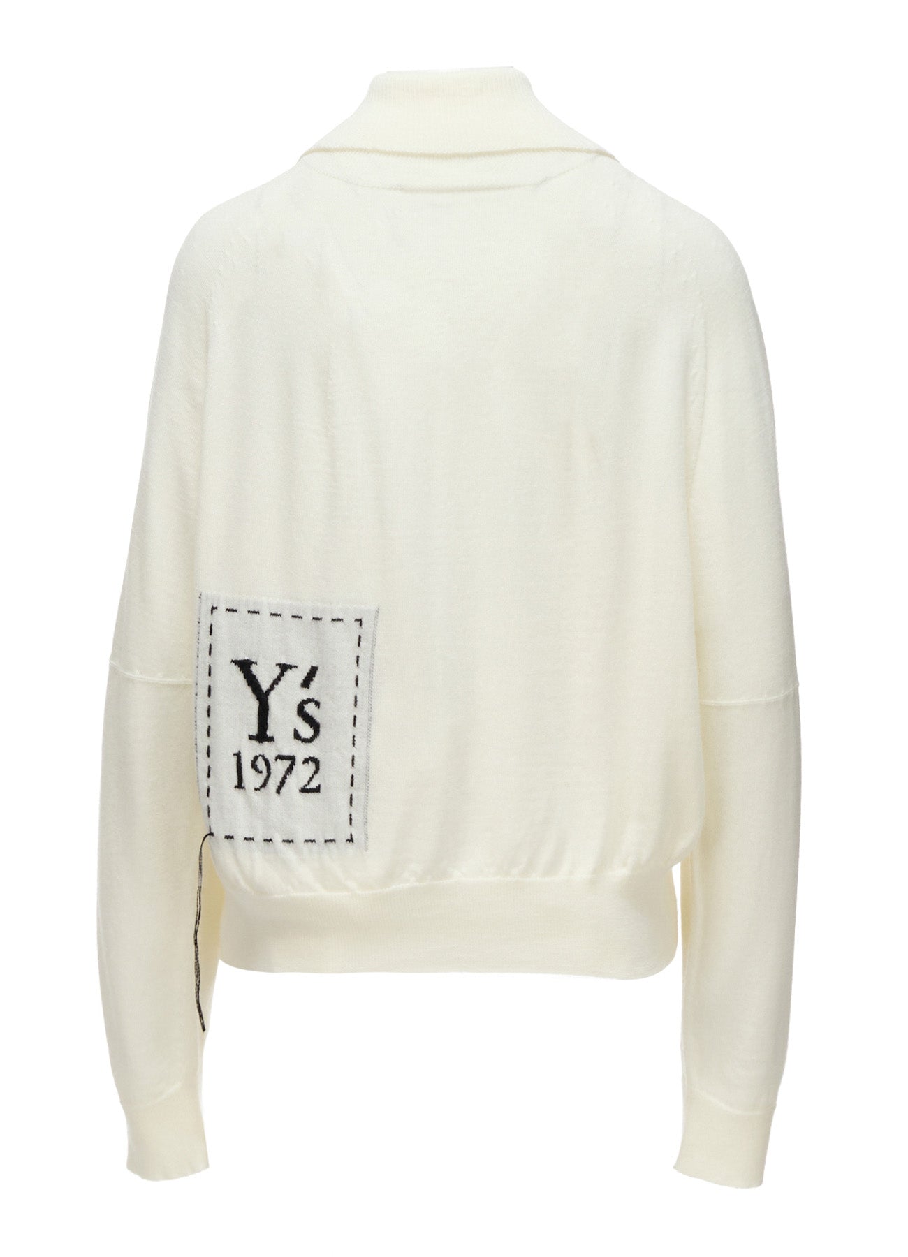 WOOL INTARSIA Y's LOGO CARDIGAN