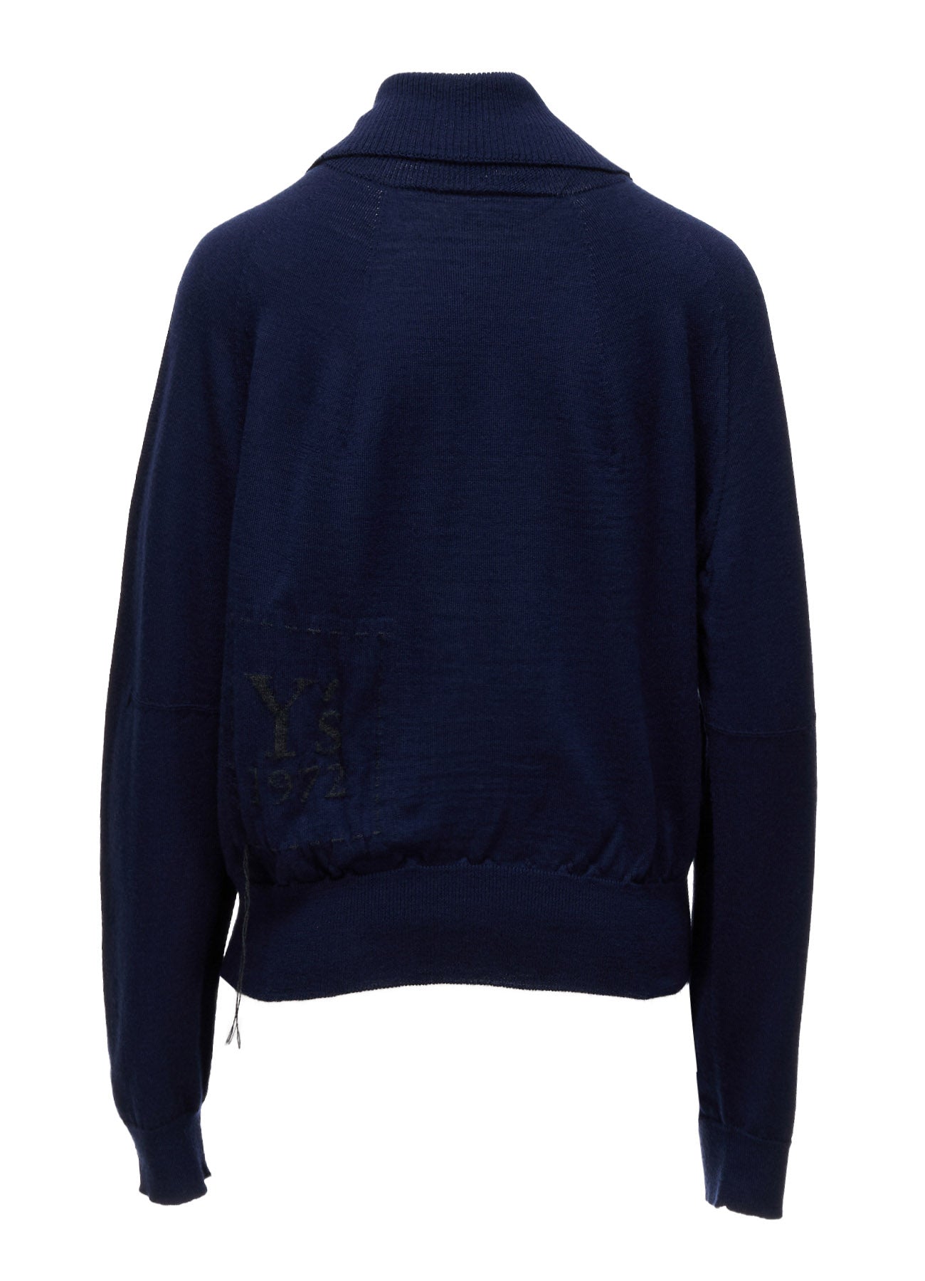 WOOL INTARSIA Y's LOGO CARDIGAN