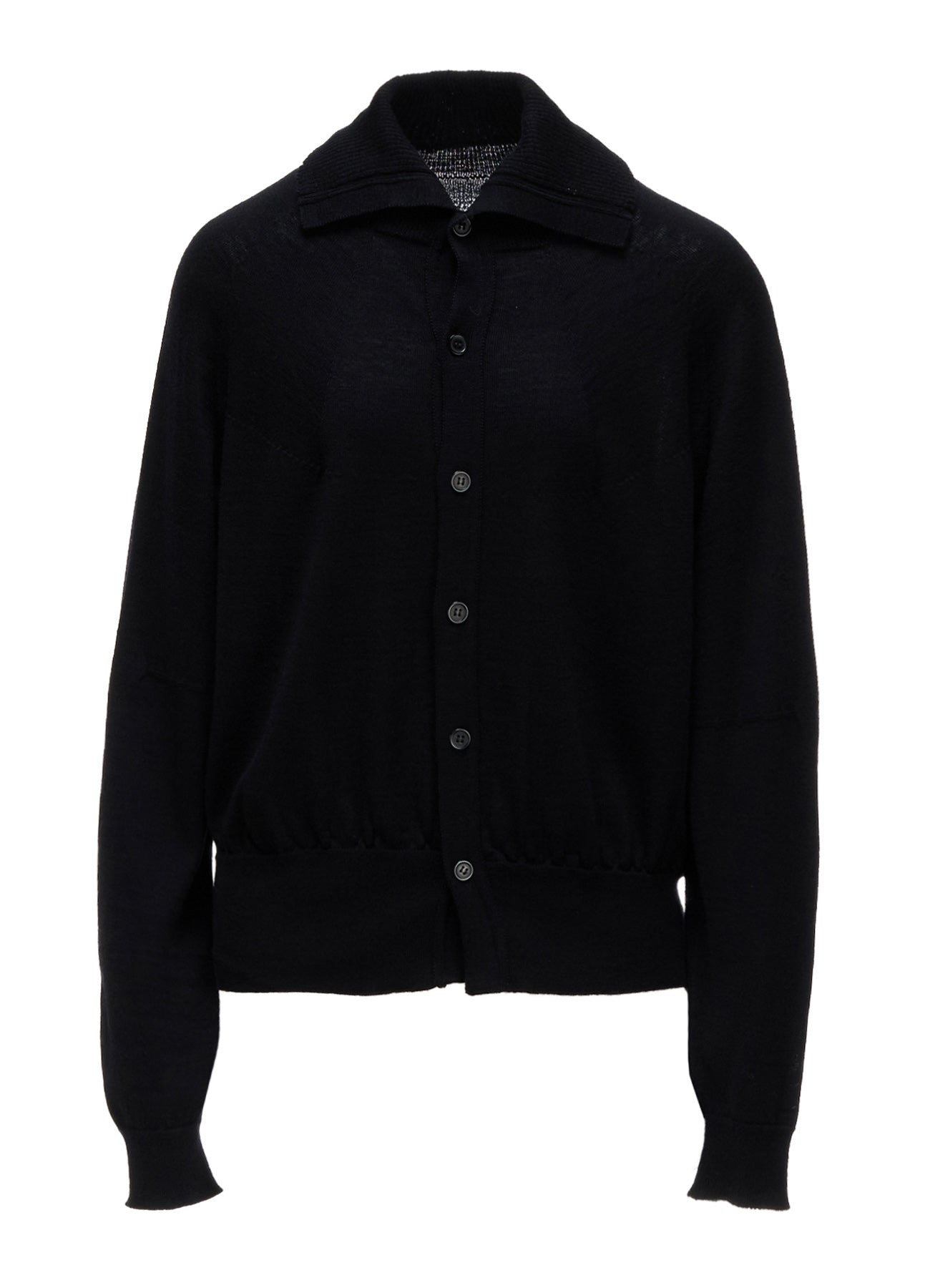 WOOL INTARSIA Y's LOGO CARDIGAN