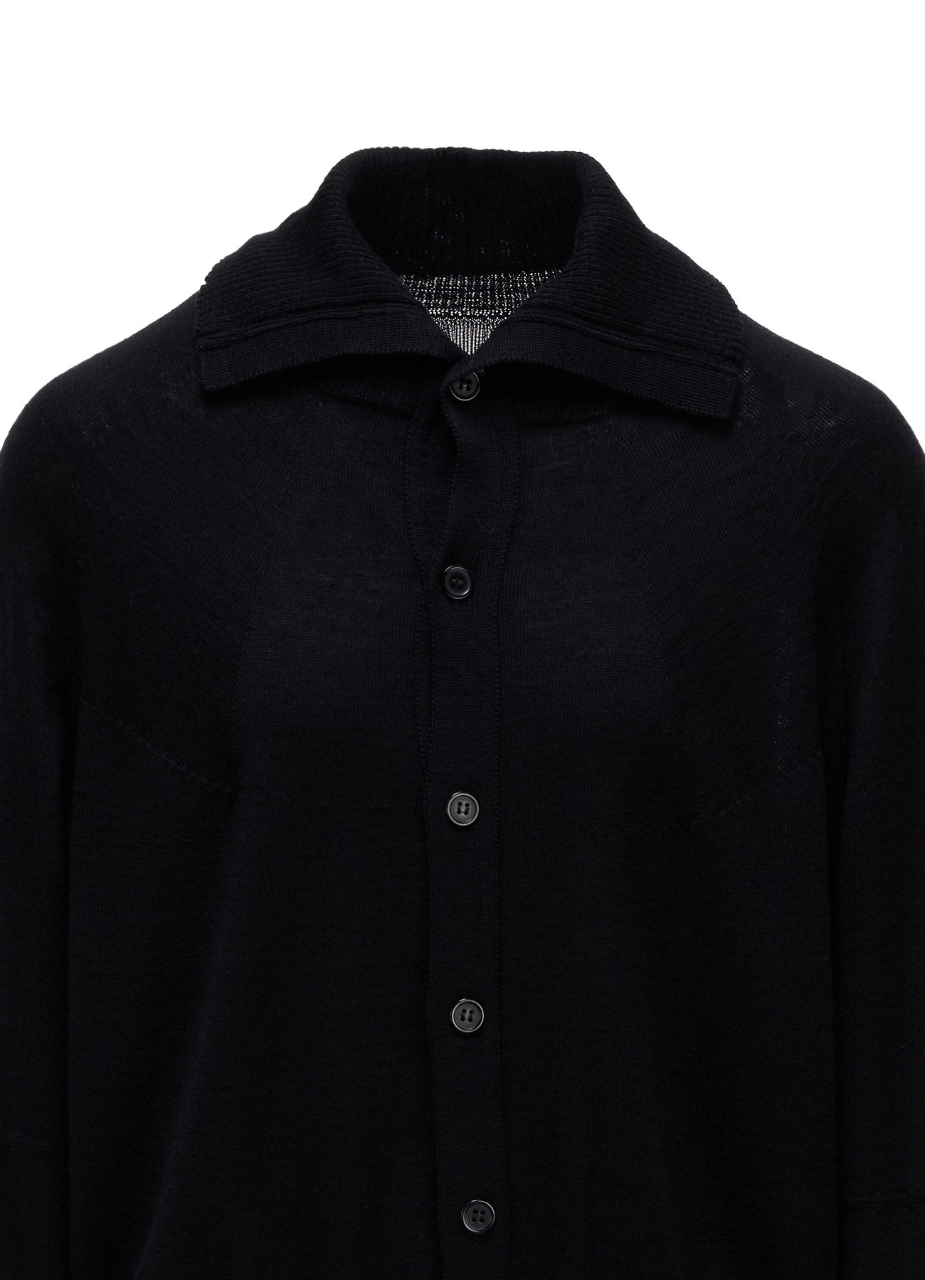 WOOL INTARSIA Y's LOGO CARDIGAN