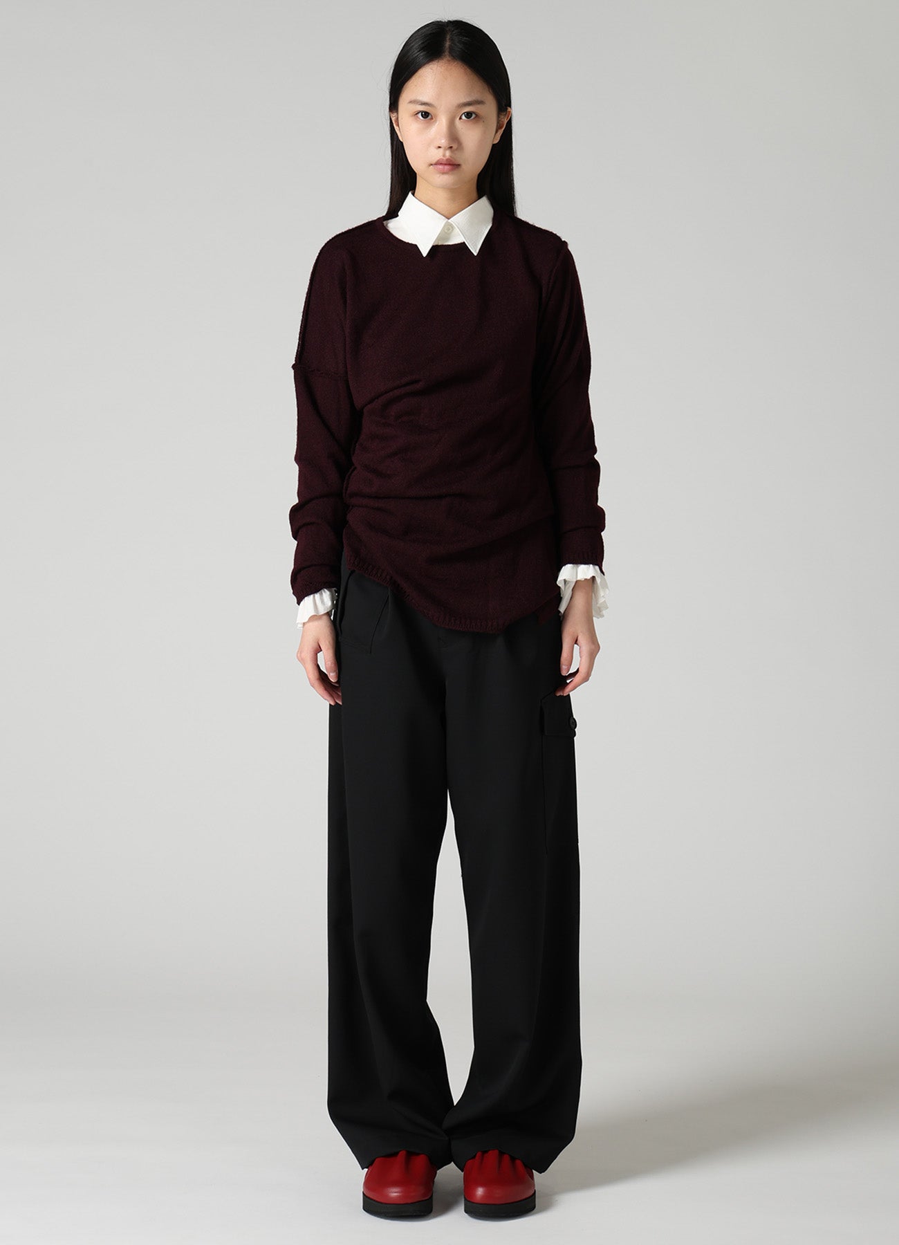 12G JERSEY TWISTED KNIT PULLOVER – THE SHOP YOHJI YAMAMOTO