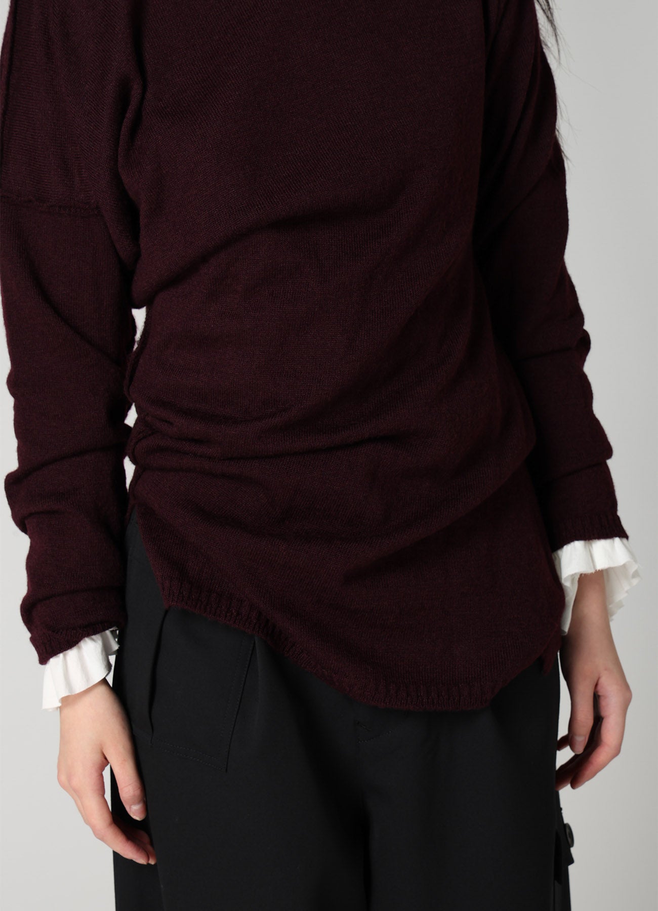 12G JERSEY TWISTED KNIT PULLOVER – THE SHOP YOHJI YAMAMOTO