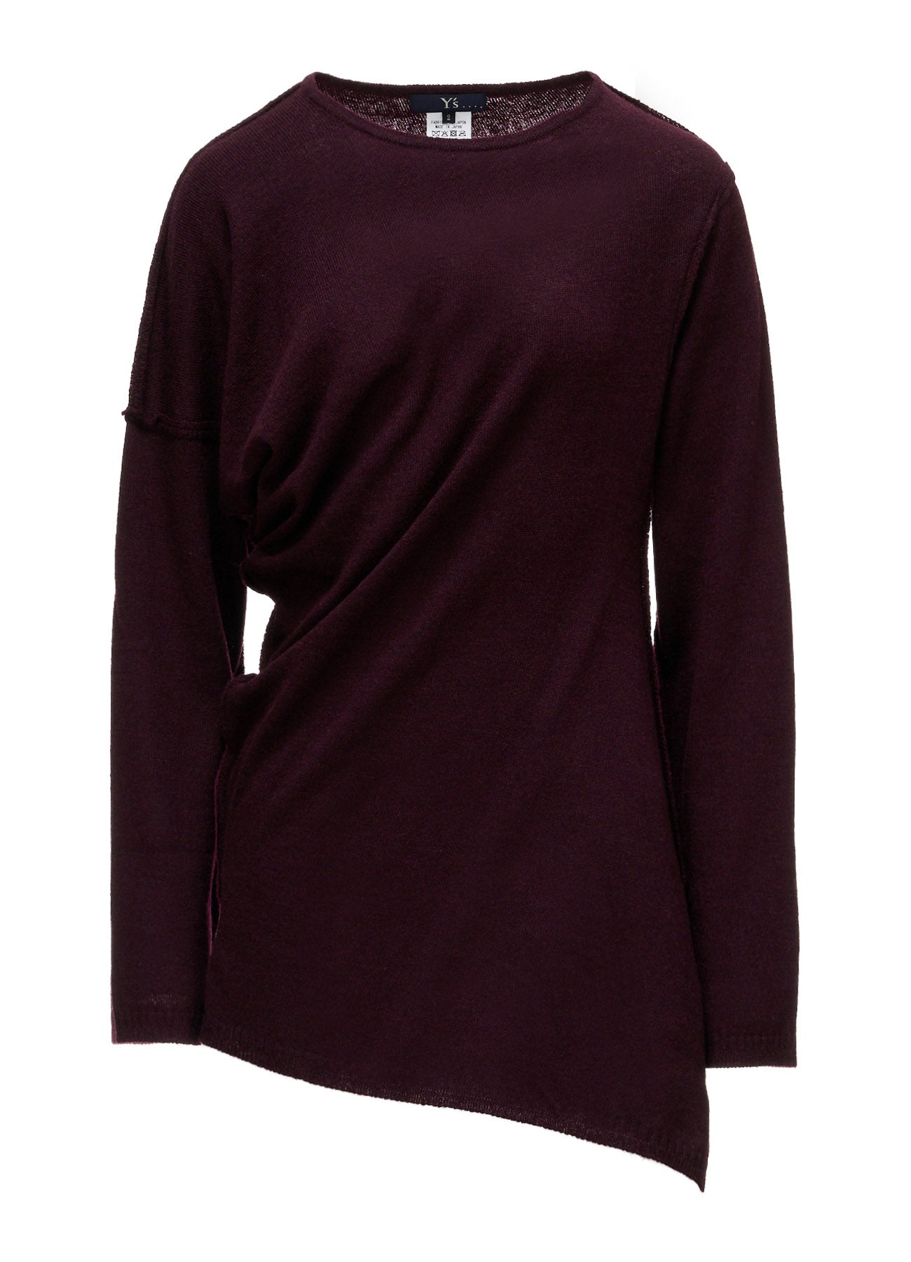 12G JERSEY TWISTED KNIT PULLOVER – THE SHOP YOHJI YAMAMOTO