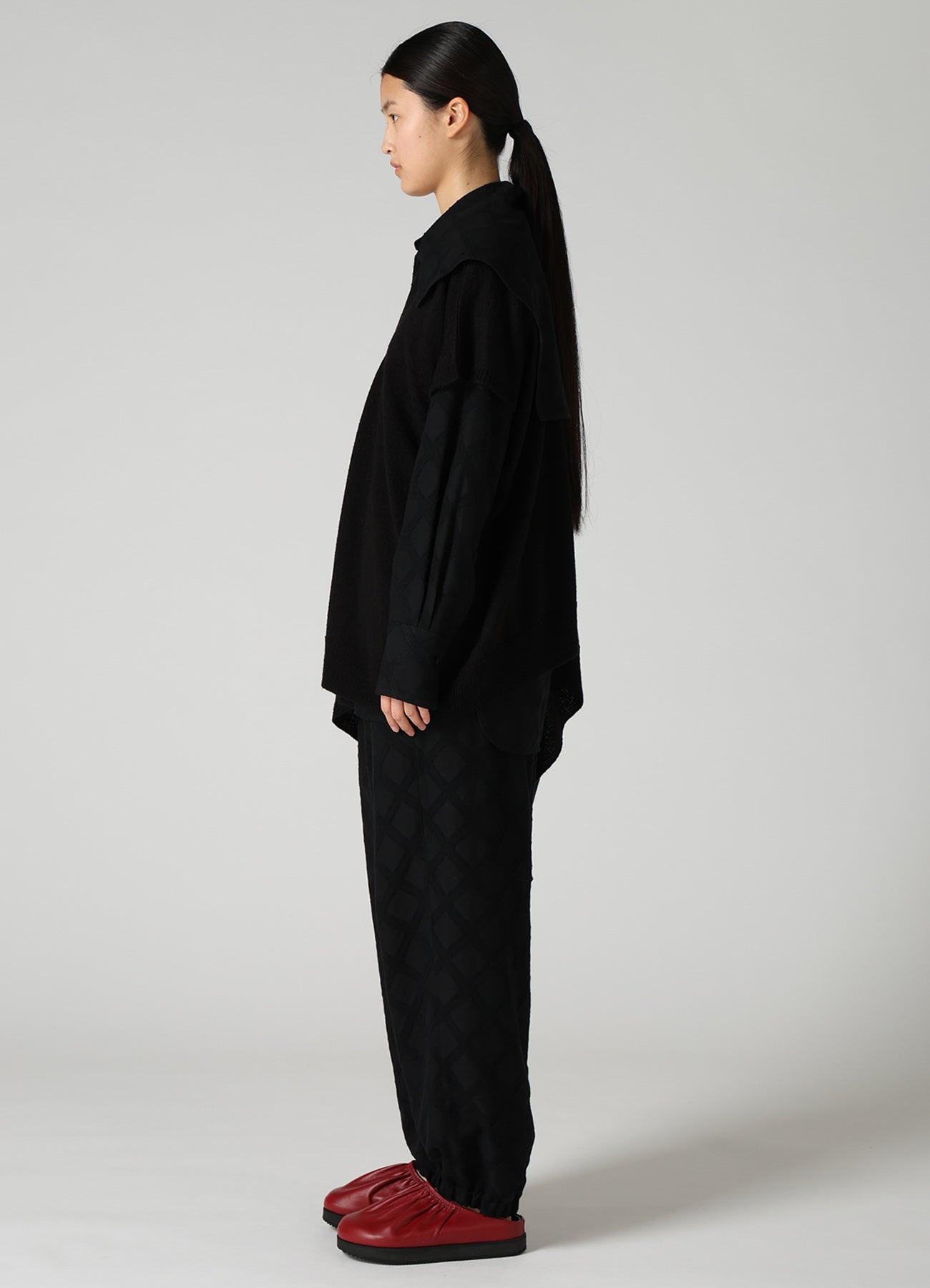 12G JERSEY ARRANGED KNIT – THE SHOP YOHJI YAMAMOTO