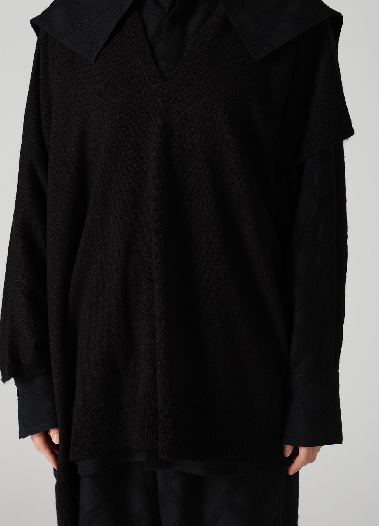 12G JERSEY ARRANGED KNIT – THE SHOP YOHJI YAMAMOTO