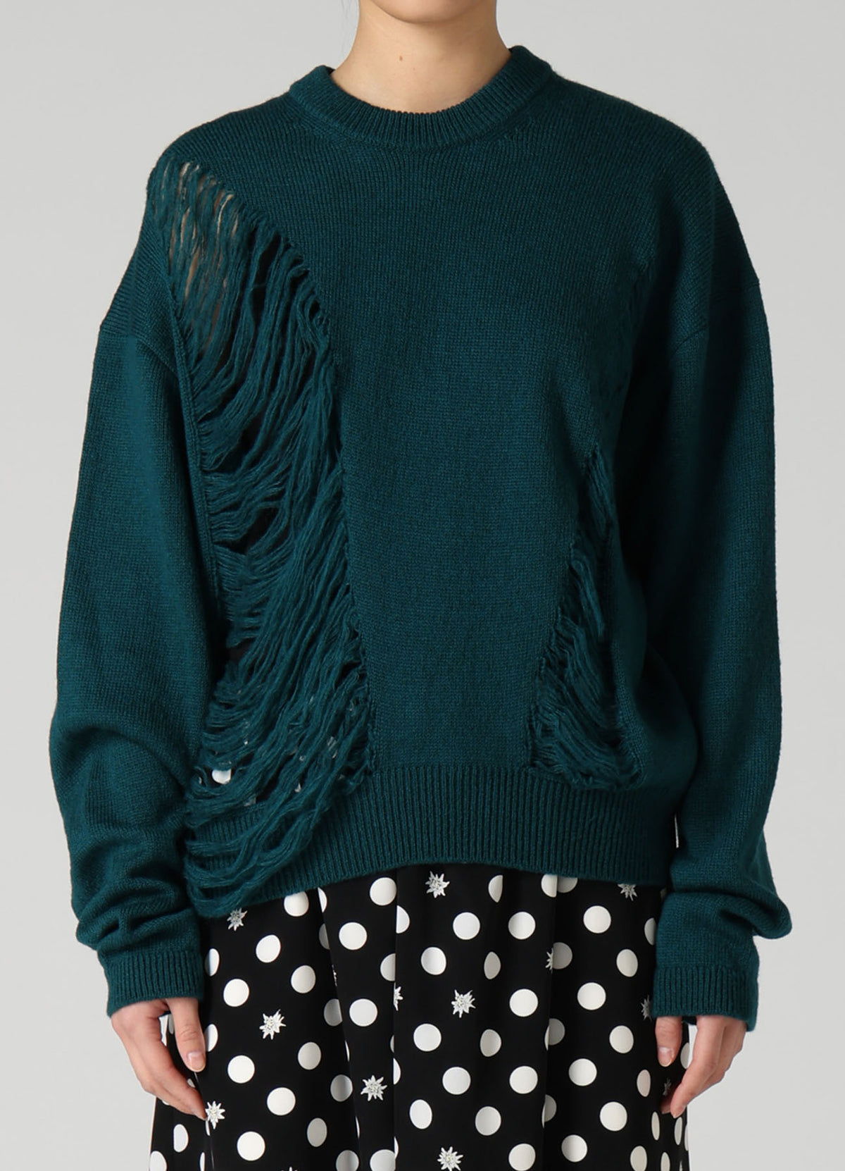 8G JERSEY DAMAGED KNIT