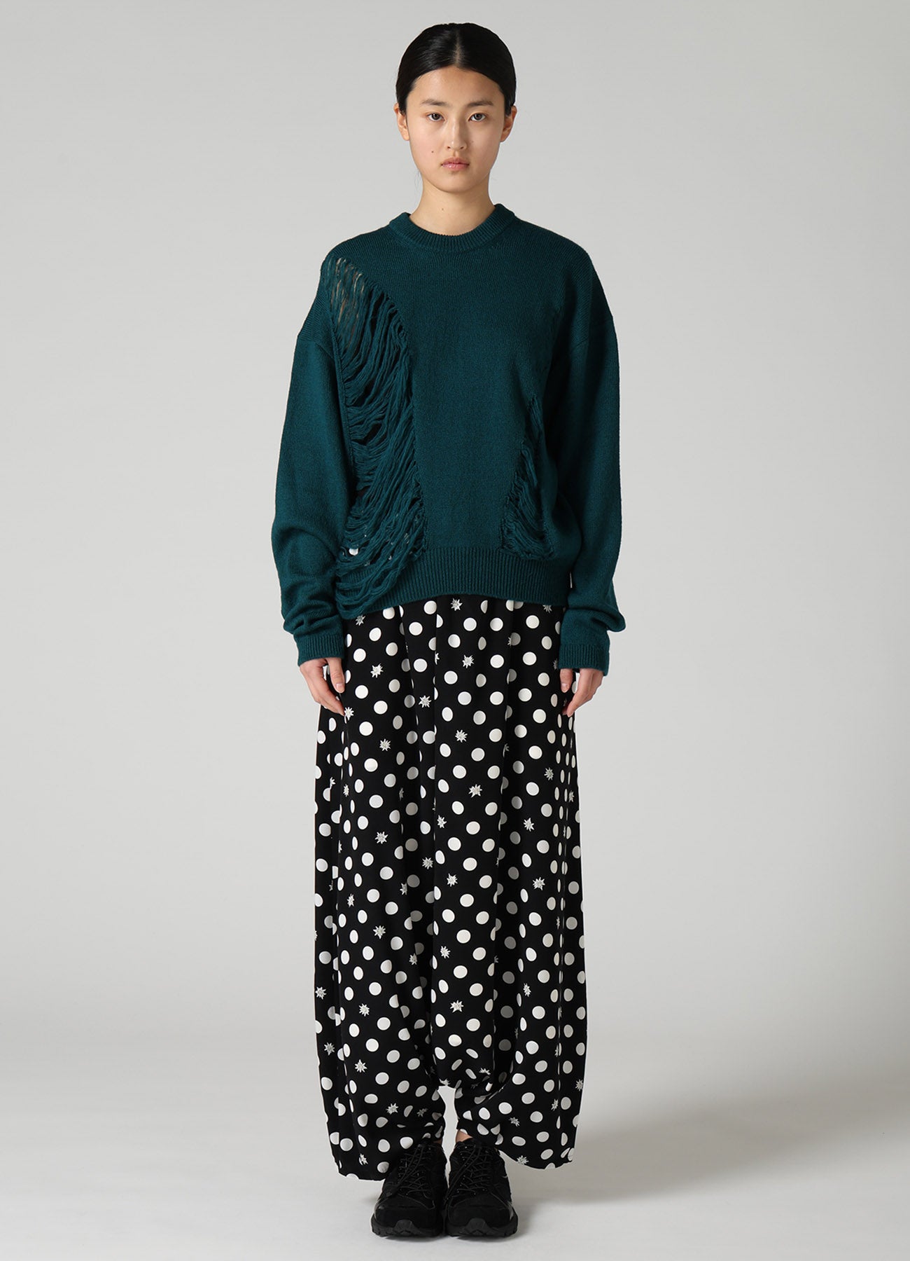 8G JERSEY DAMAGED KNIT – THE SHOP YOHJI YAMAMOTO