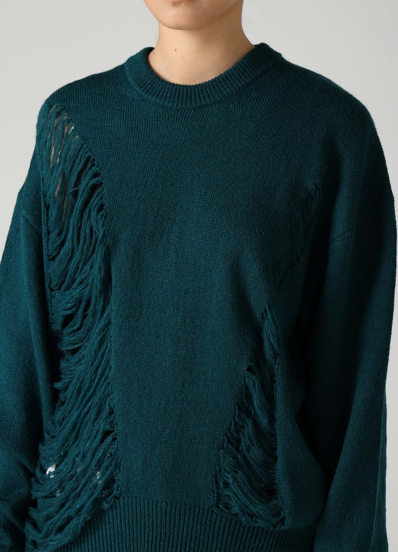 8G JERSEY DAMAGED KNIT – THE SHOP YOHJI YAMAMOTO