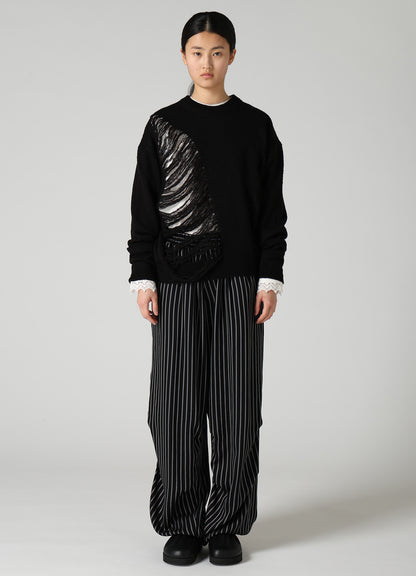 8G JERSEY DAMAGED KNIT