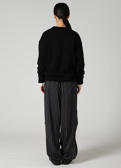 8G JERSEY DAMAGED KNIT