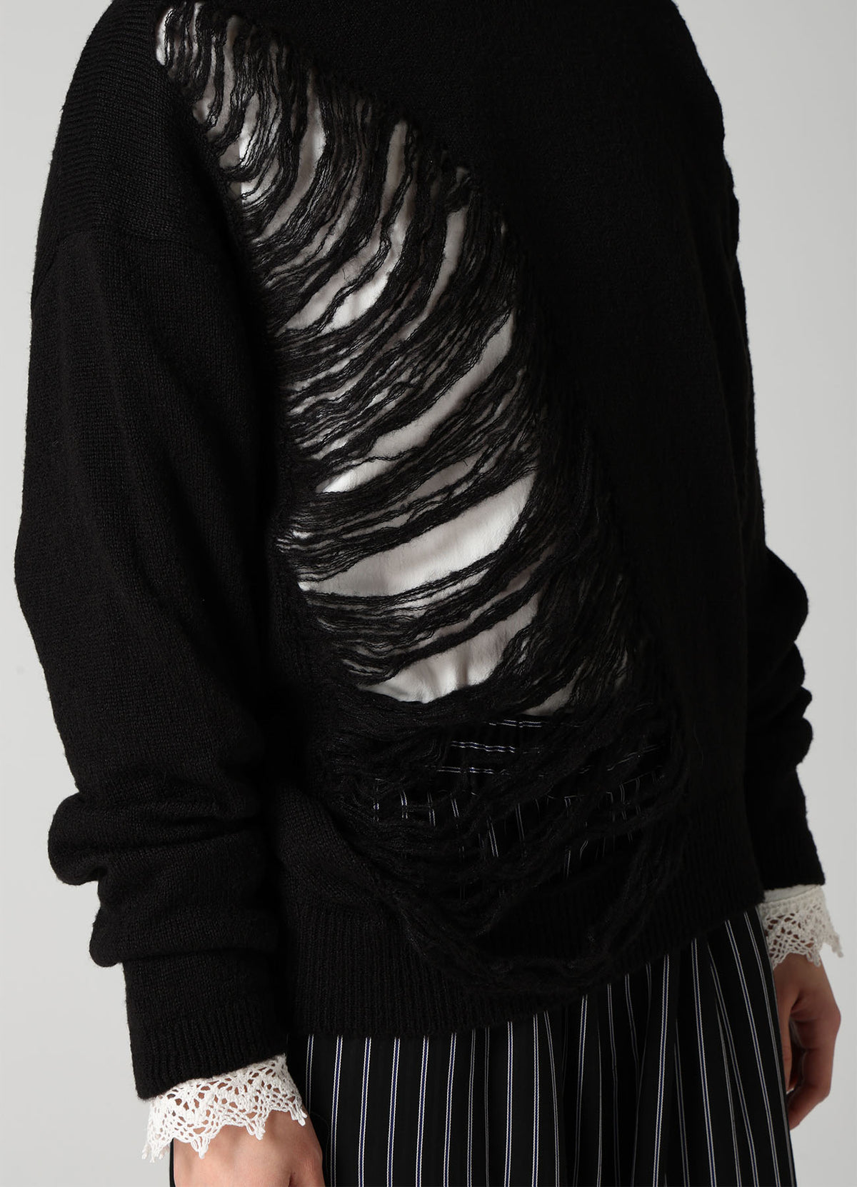 8G JERSEY DAMAGED KNIT