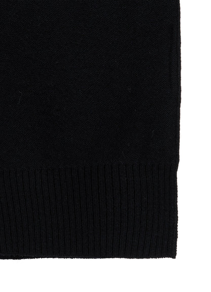 REVERSE JERSEY ROUND NECK BIG PULLOVER