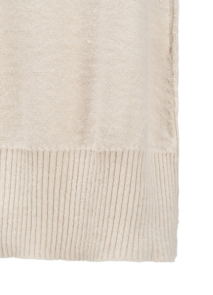 REVERSE JERSEY SIDE DRAPE JACKET