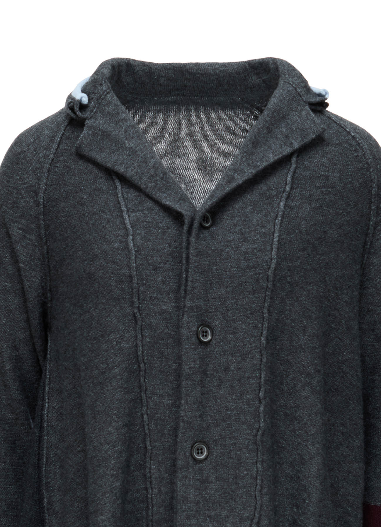 REVERSE JERSEY SIDE DRAPE JACKET – THE SHOP YOHJI YAMAMOTO