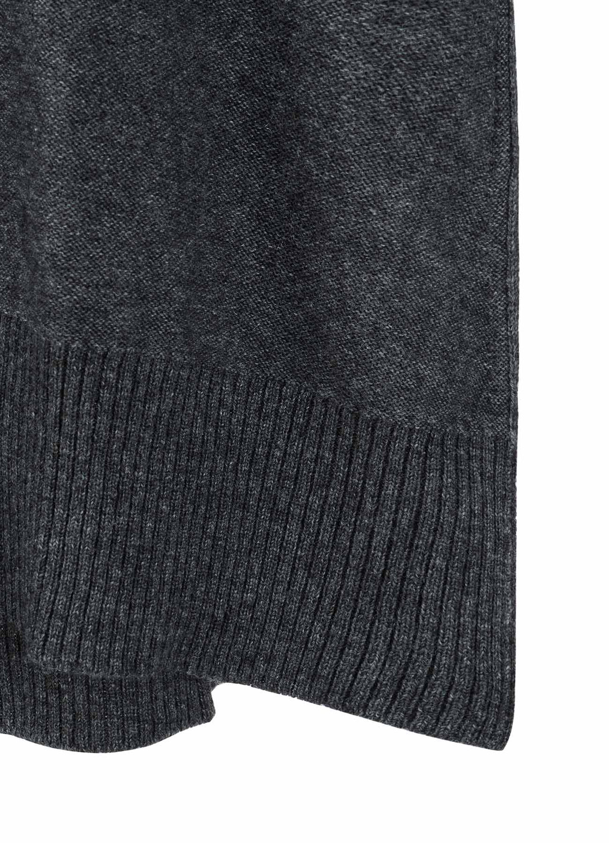 REVERSE JERSEY SIDE DRAPE JACKET