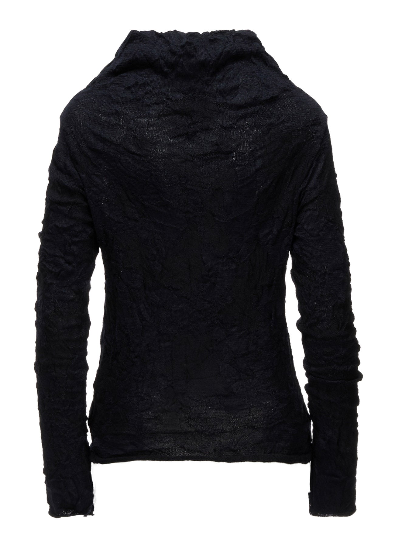 CRACKED PATTERN LINKS OFF NECK PULLOVER