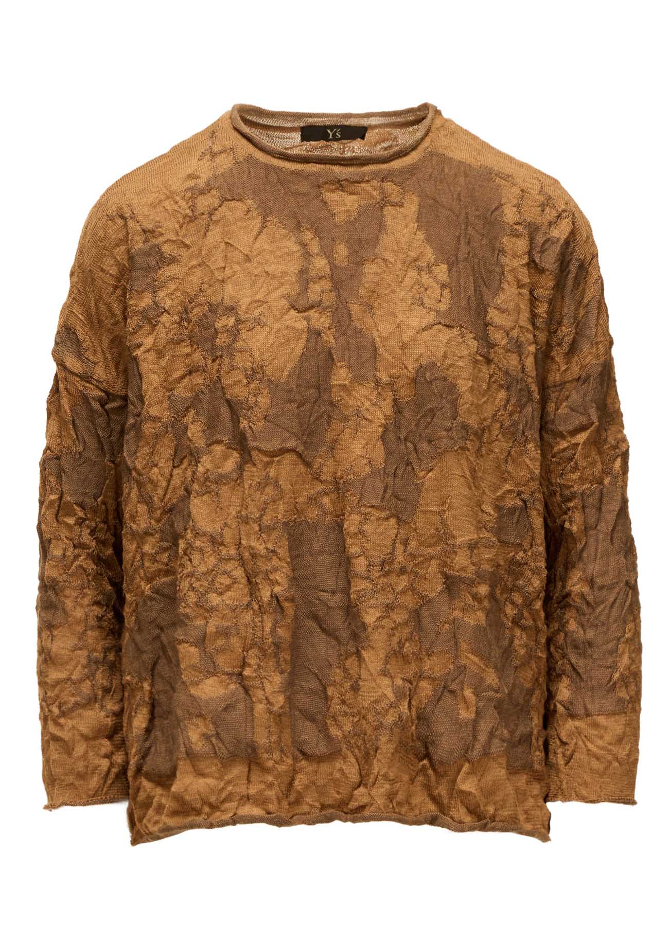 CRACKED PATTERN LINKS BIG PULLOVER