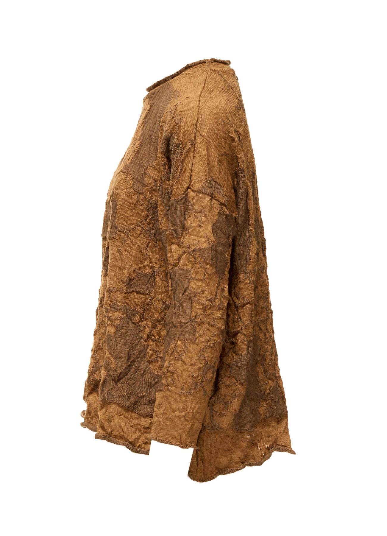 CRACKED PATTERN LINKS BIG PULLOVER – THE SHOP YOHJI YAMAMOTO