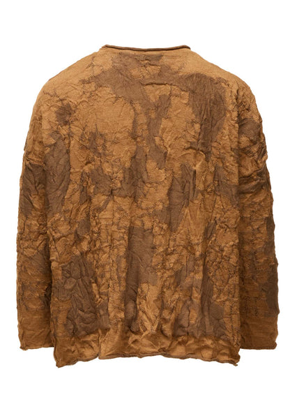 CRACKED PATTERN LINKS BIG PULLOVER