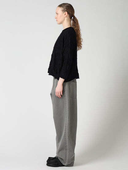 CRACKED PATTERN LINKS BIG PULLOVER