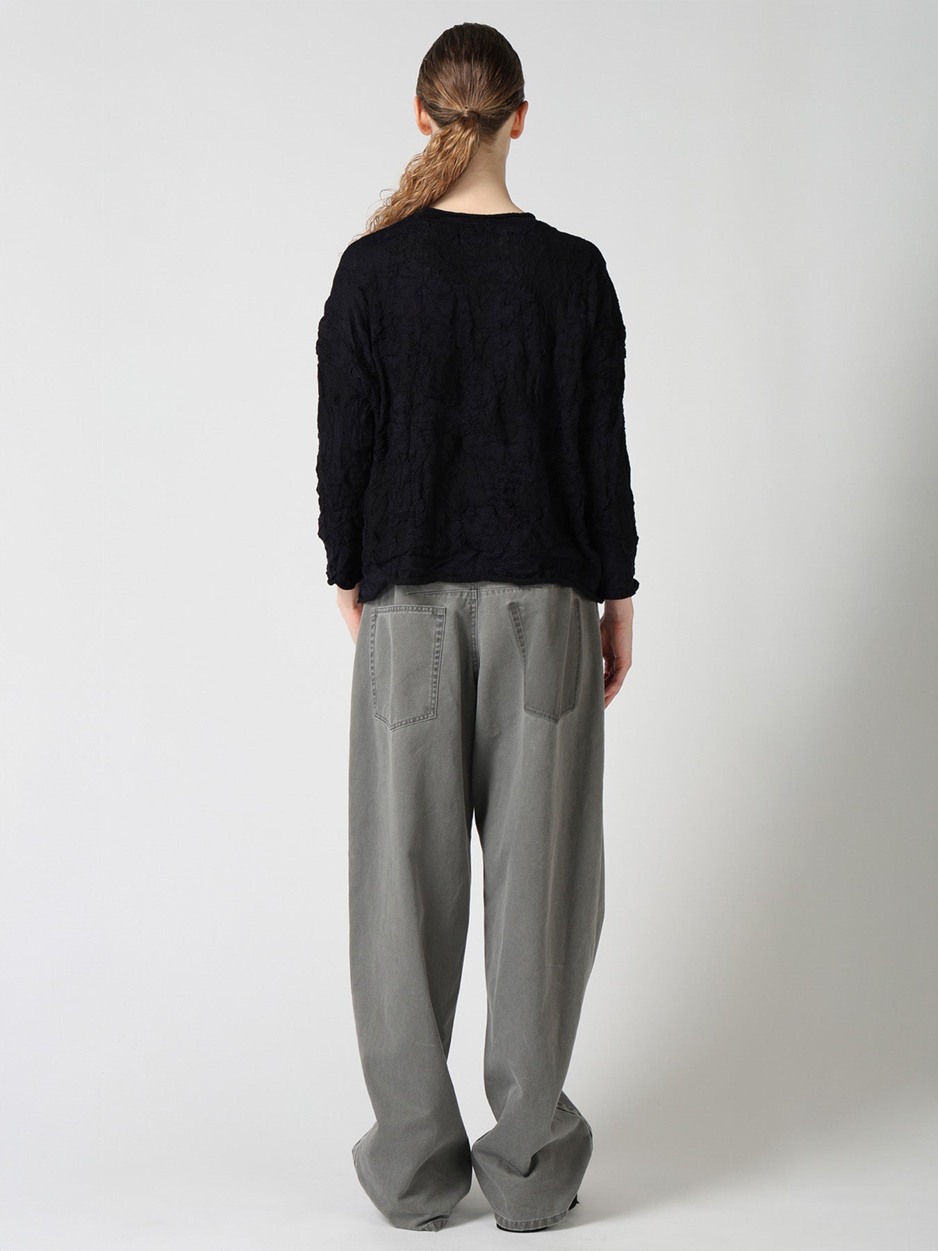 CRACKED PATTERN LINKS BIG PULLOVER