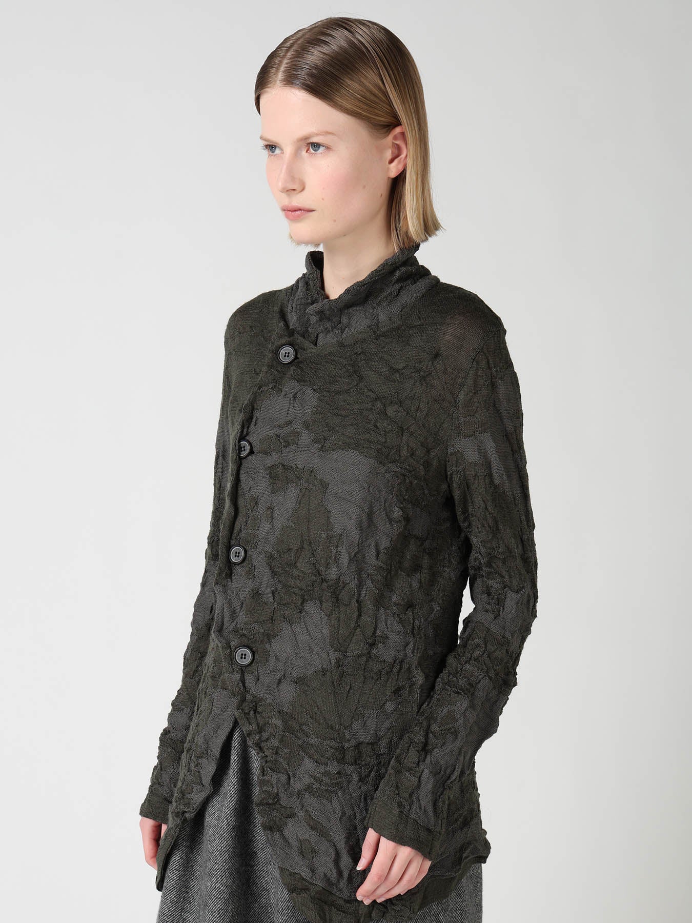 CRACKED PATTERN LINKS JACKET – THE SHOP YOHJI YAMAMOTO