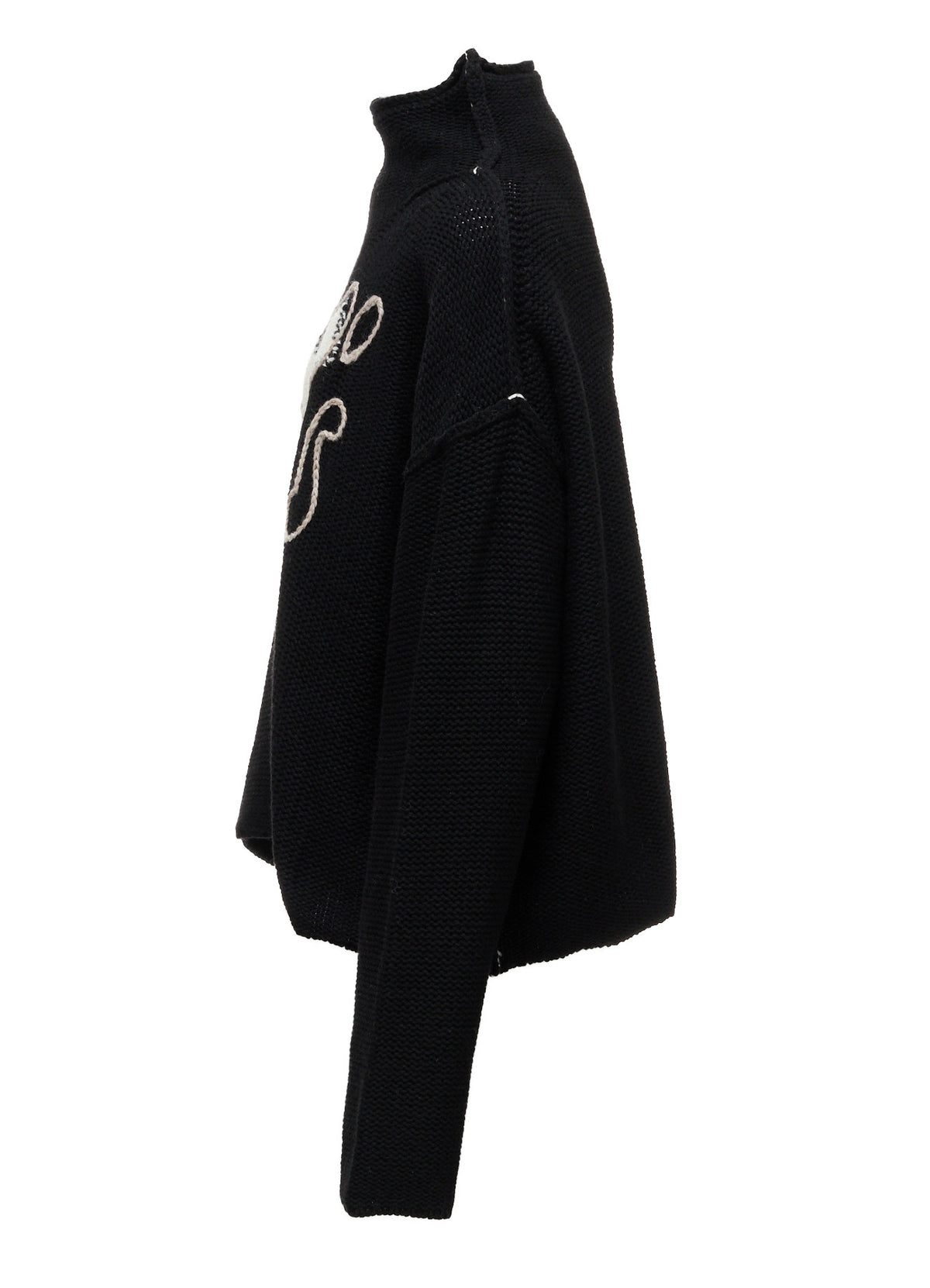 Y's LOGO KNIT PULLOVER