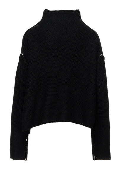 Y's LOGO KNIT PULLOVER