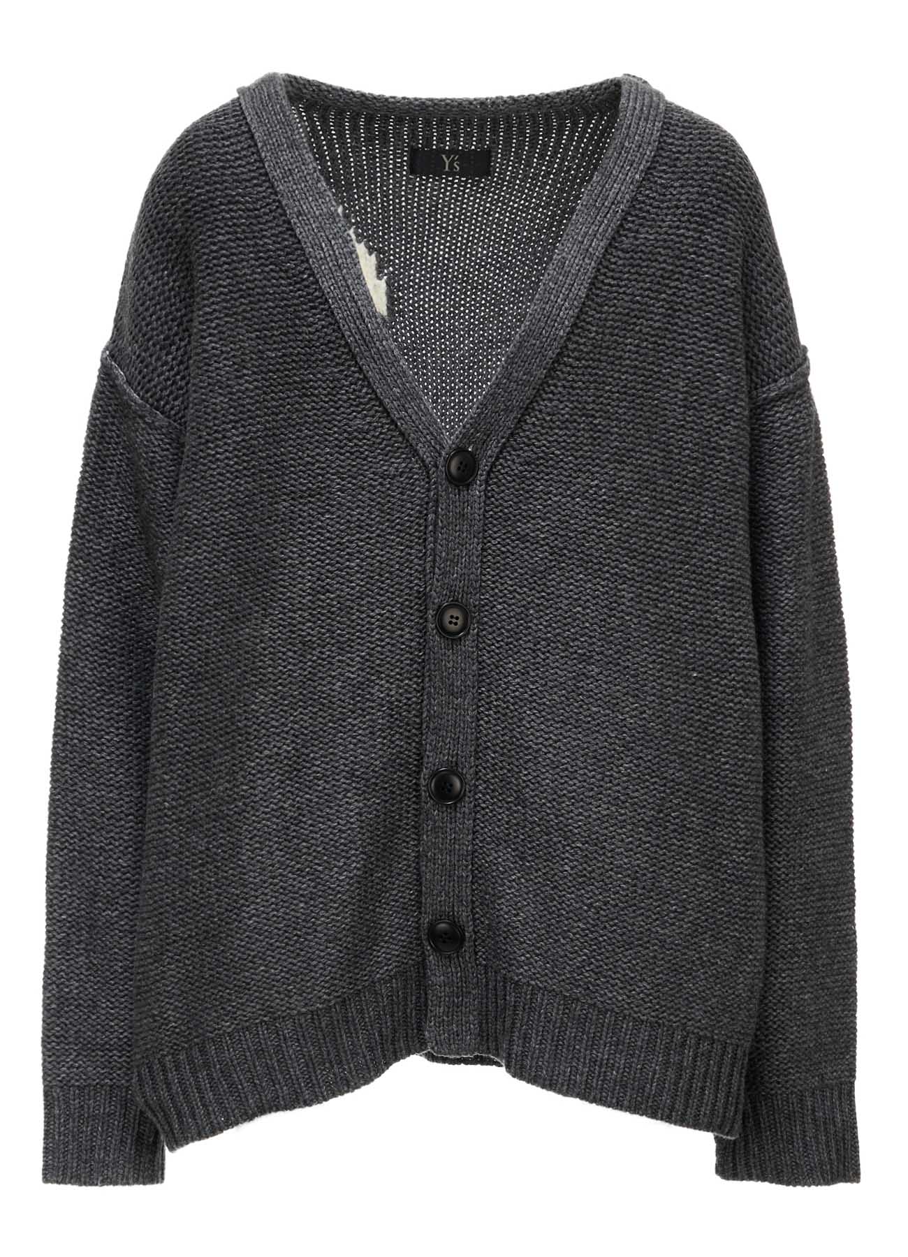 Y's LOGO KNIT CARDIGAN – THE SHOP YOHJI YAMAMOTO