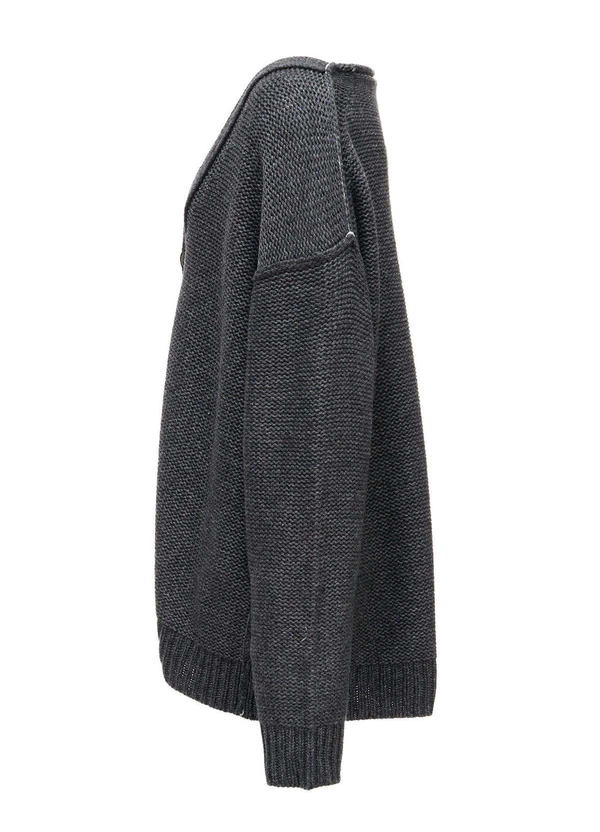 Y's LOGO KNIT CARDIGAN