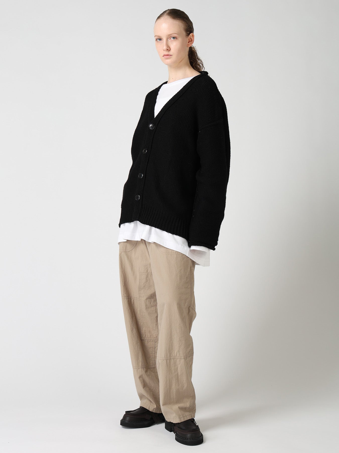 Y's LOGO KNIT CARDIGAN – THE SHOP YOHJI YAMAMOTO