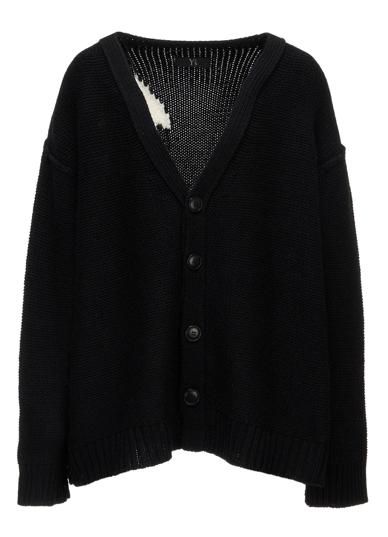 Y's LOGO KNIT CARDIGAN – THE SHOP YOHJI YAMAMOTO