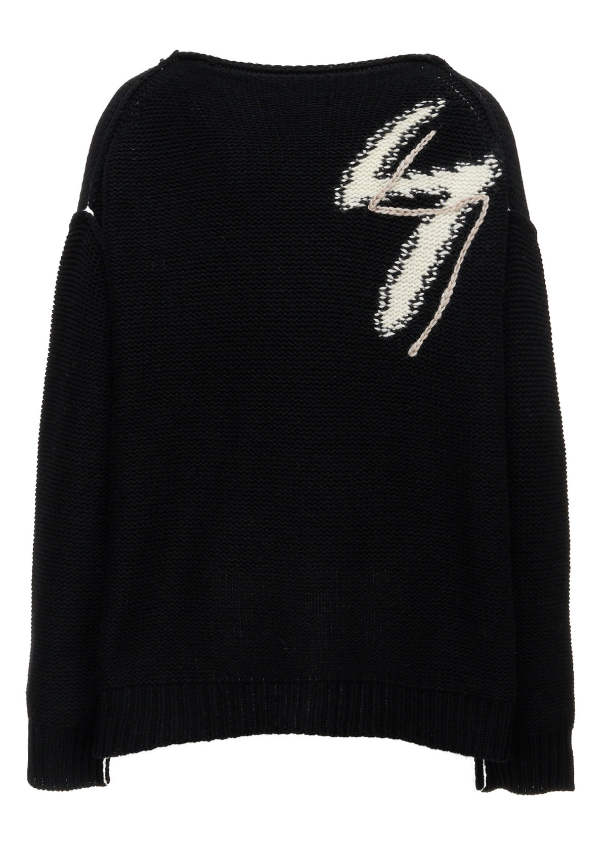 Y's LOGO KNIT CARDIGAN