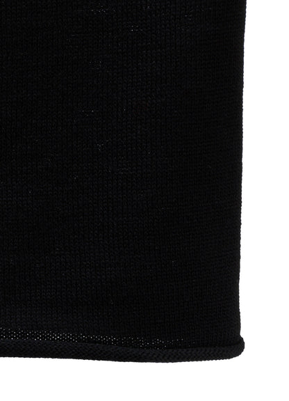 WOOL JERSEY LACE PULLOVER