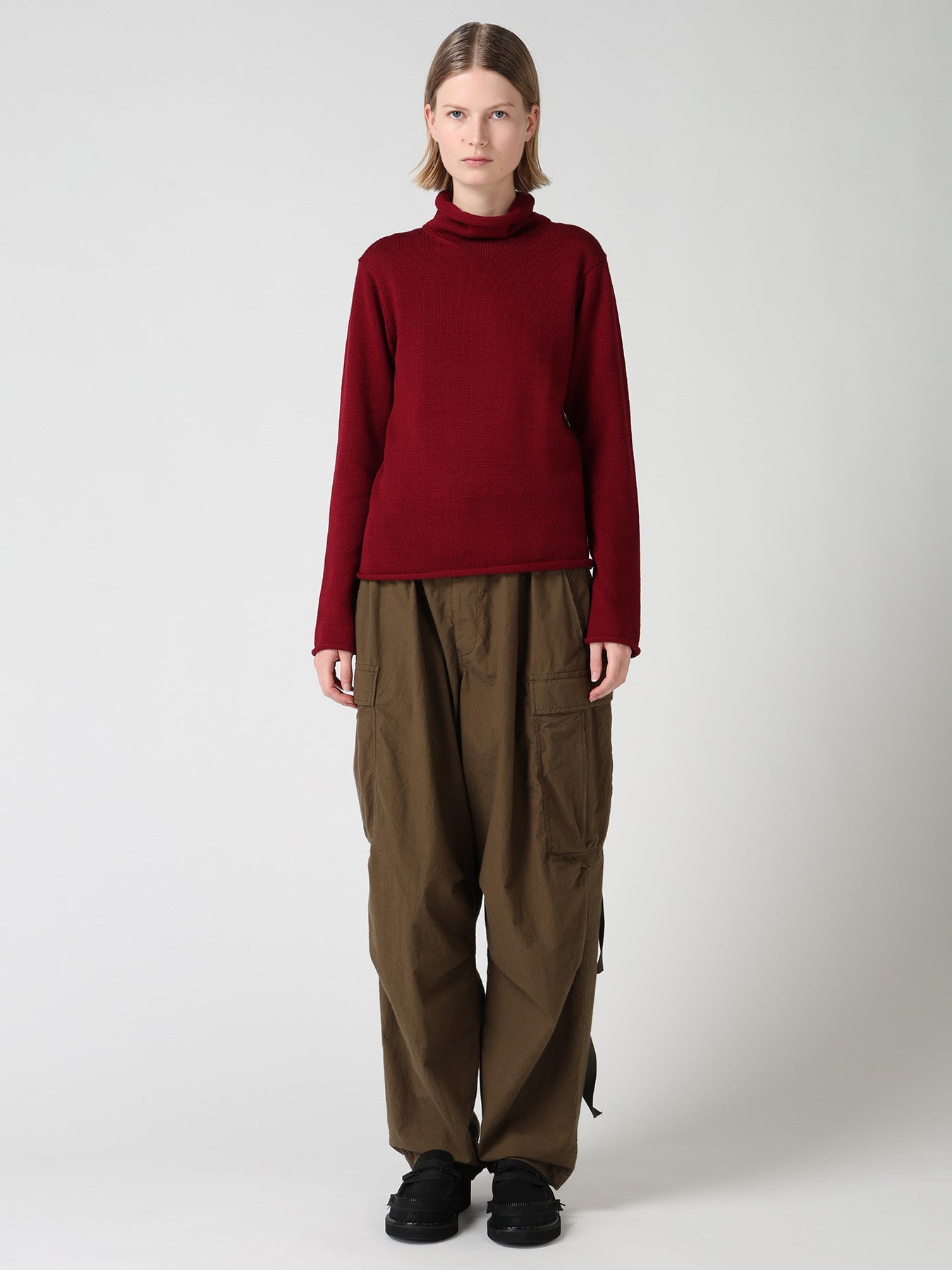 希少　Y-3 Yohji Yamamoto ポンチョ　セーター WOOL JERSEY LACE HIGH NECK PULLOVER – THE SHOP YOHJI YAMAMOTO
