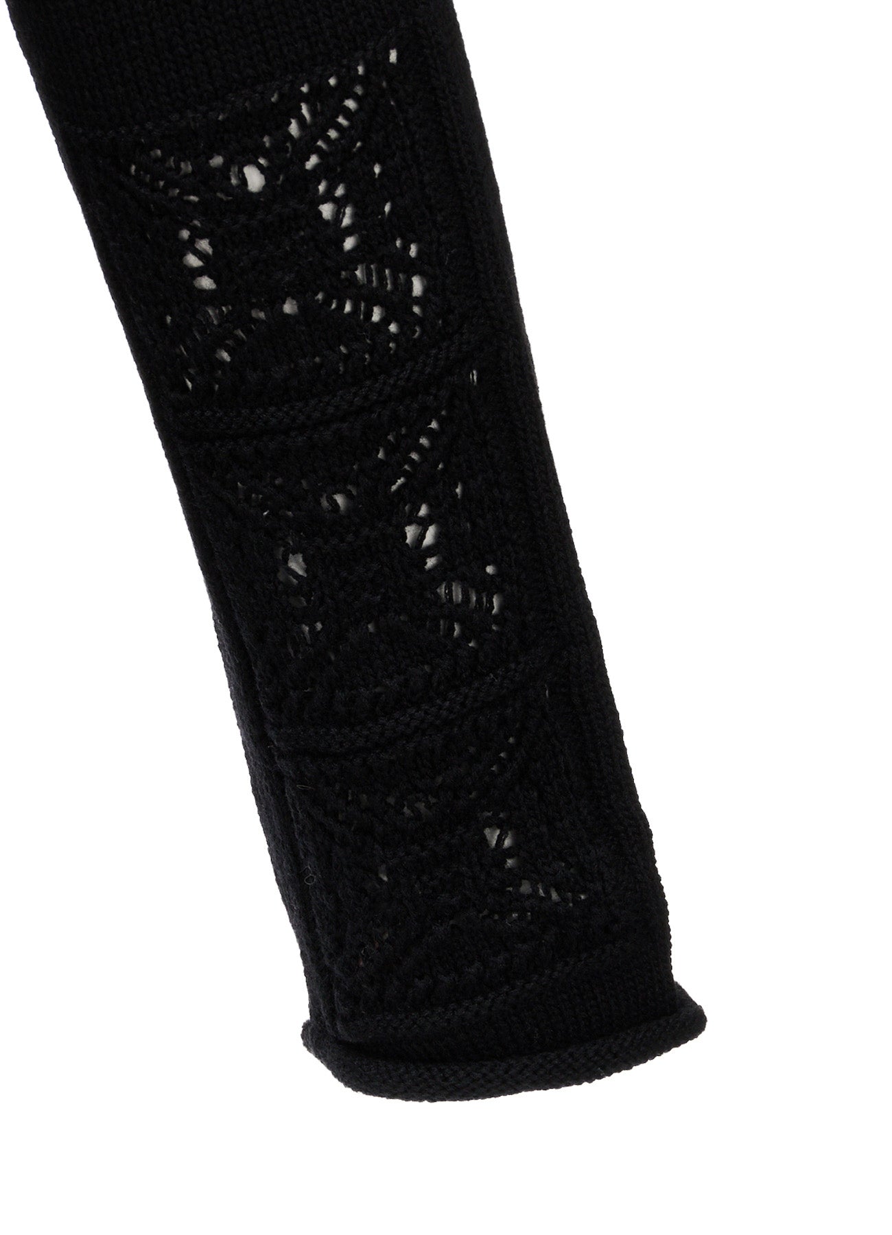 WOOL JERSEY LACE HIGH NECK PULLOVER – THE SHOP YOHJI YAMAMOTO