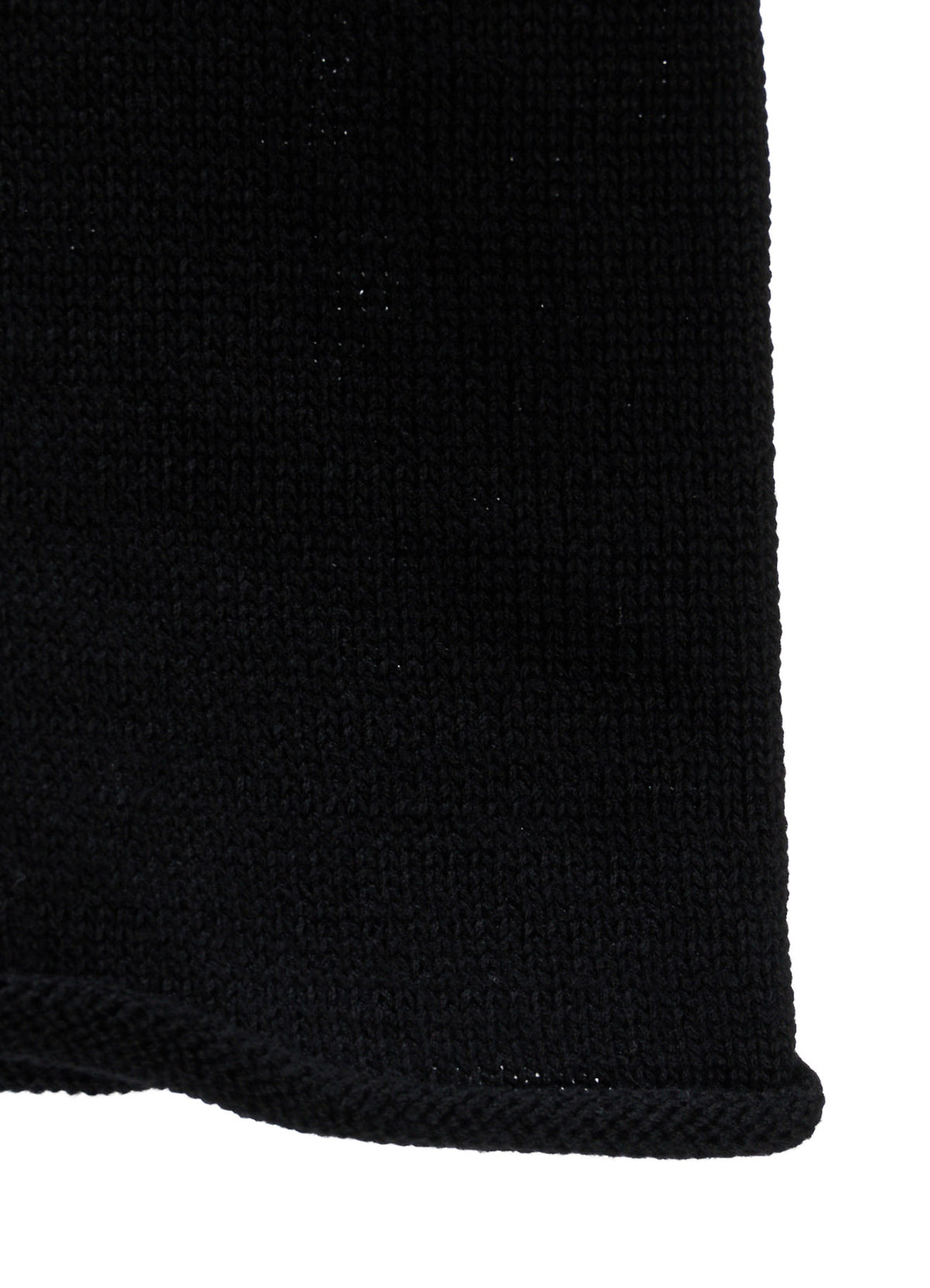 WOOL JERSEY LACE HIGH NECK PULLOVER