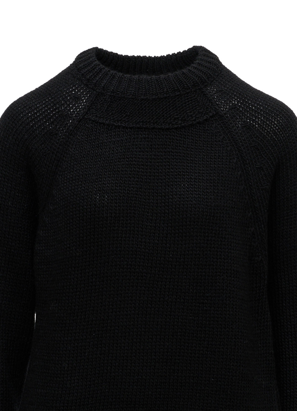 WOOL JERSEY INTARSIA PULLOVER
