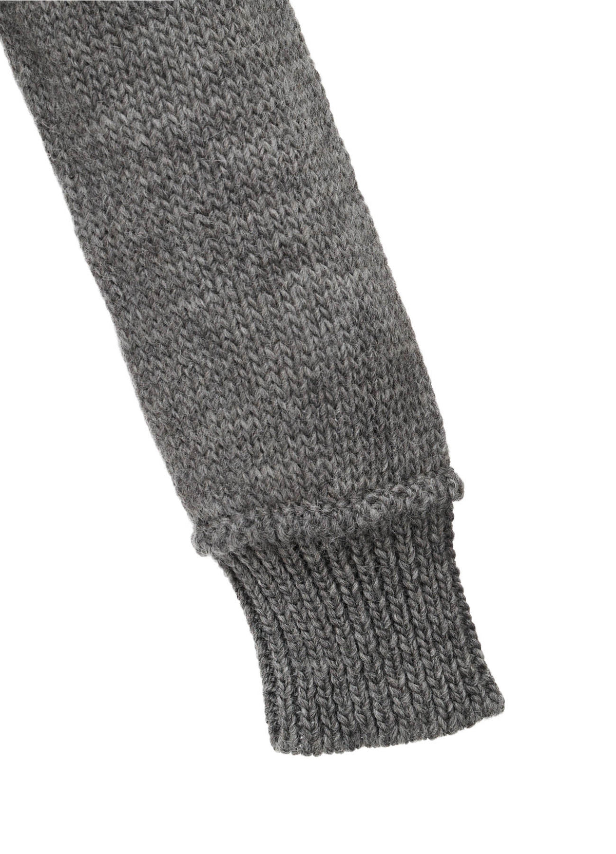 WOOL JERSEY INTARSIA HOODIE