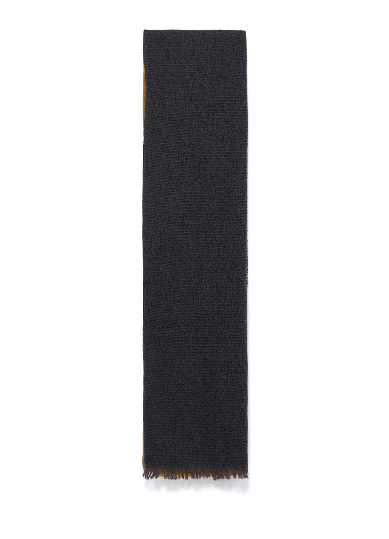 WOOL PLAIN WEAVE DOUBLE LAYER SCARF