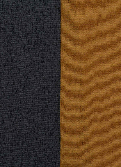 WOOL PLAIN WEAVE DOUBLE LAYER SCARF