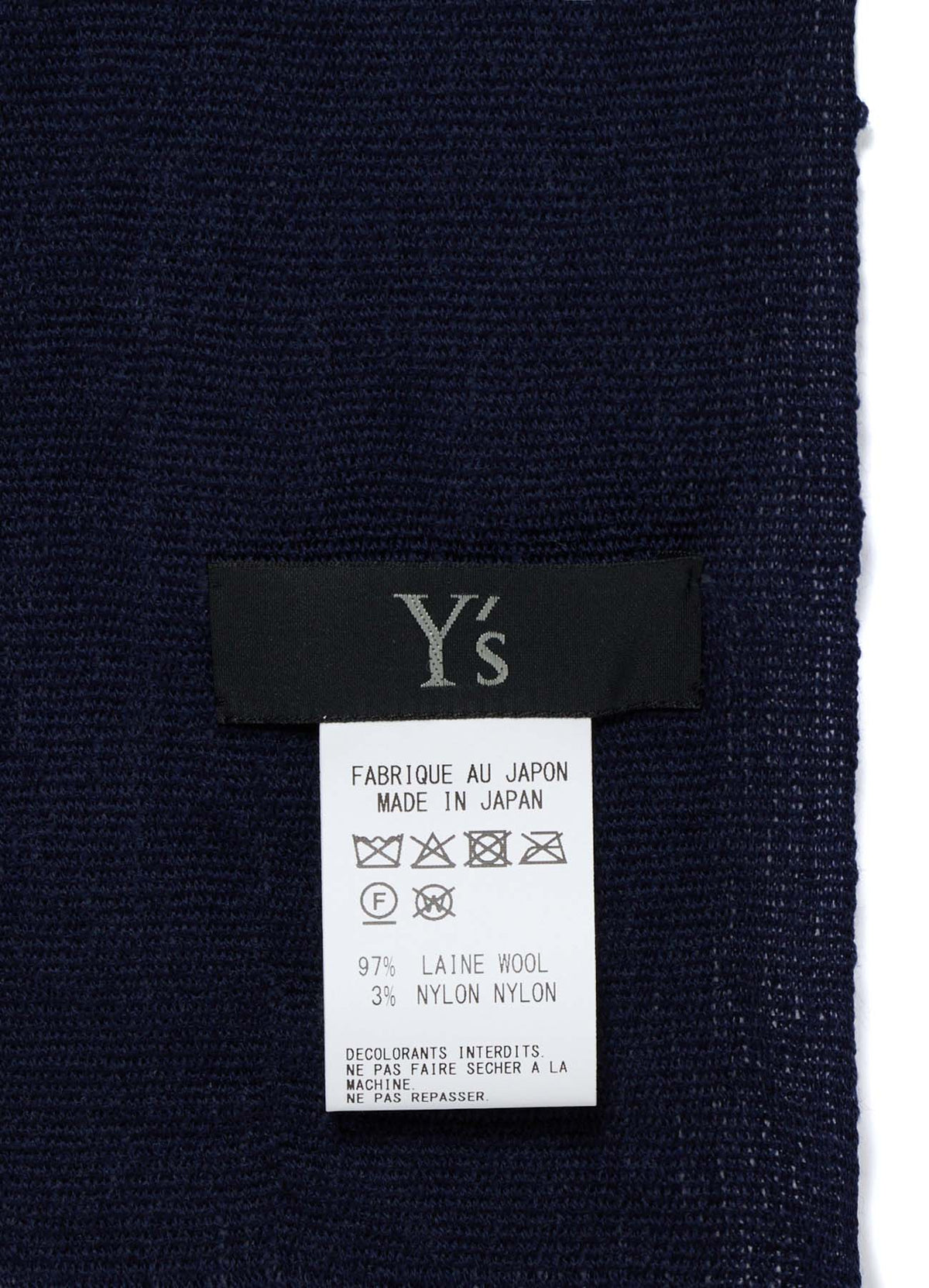 WOOL PLAIN WEAVE DOUBLE LAYER SCARF