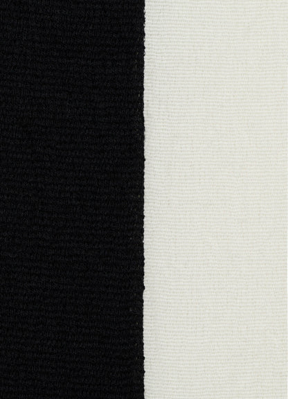 WOOL PLAIN WEAVE DOUBLE LAYER SCARF