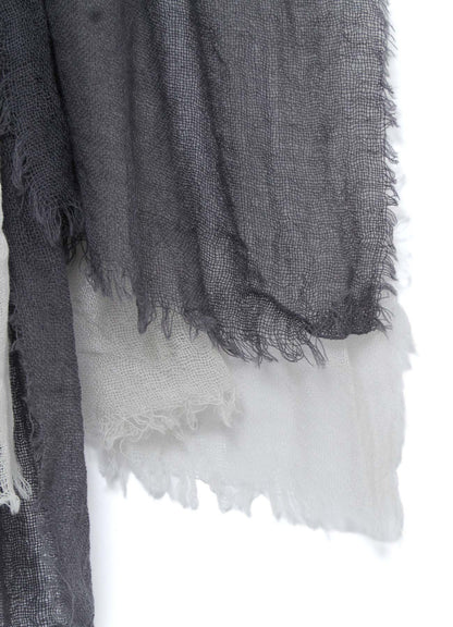 WOOL PLAIN-WEAVE CROSS STOLE