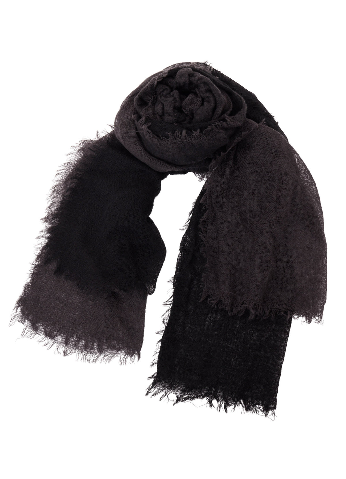 WOOL PLAIN-WEAVE CROSS STOLE