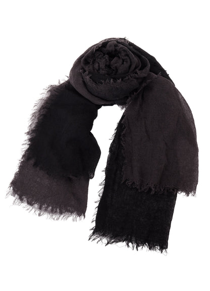 WOOL PLAIN-WEAVE CROSS STOLE