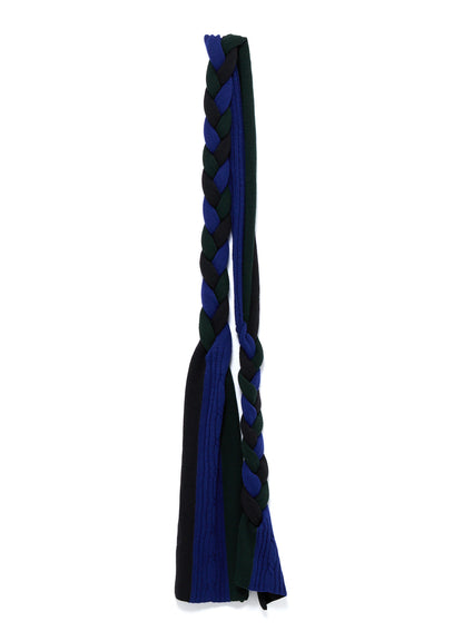 WOOL BRAIDED SCARF