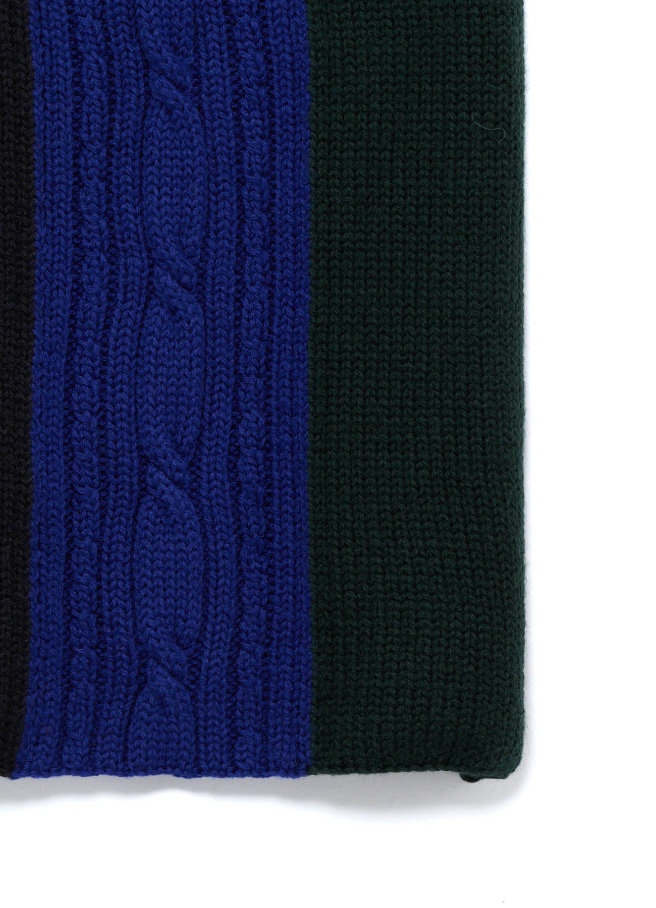 WOOL BRAIDED SCARF