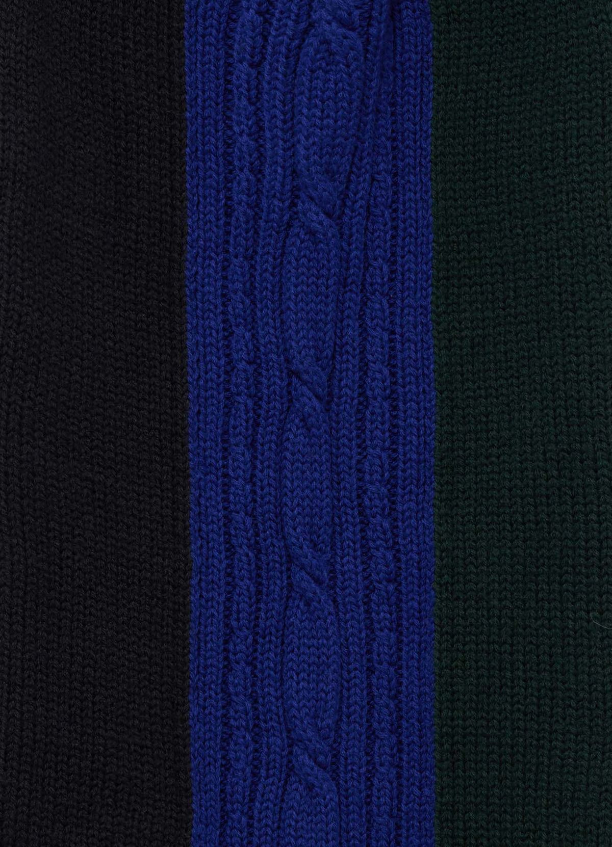 WOOL BRAIDED SCARF
